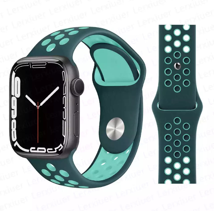 Signature Nike Apple Watch Silicone Sport Bands with Breathable Linings- for Selected Apple Watch 40mm Size - Super Savings Technologies Co.,LTD Signature Nike Apple Watch Silicone Sport Bands with Breathable Linings- for Selected Apple Watch 40mm Size - Super Savings Technologies Co.,LTD